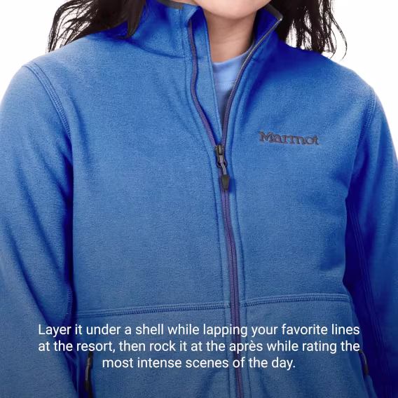 MARMOT Rocklin Tam Fermuarlı Kadın Ceket