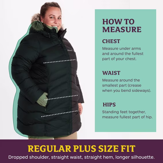 MARMOT Kadın Montreal Orta Diz Boyu Şişme Kaban