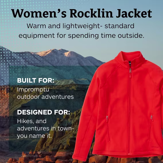 Marmot Kadın Rocklin Tam Fermuarlı Ceket