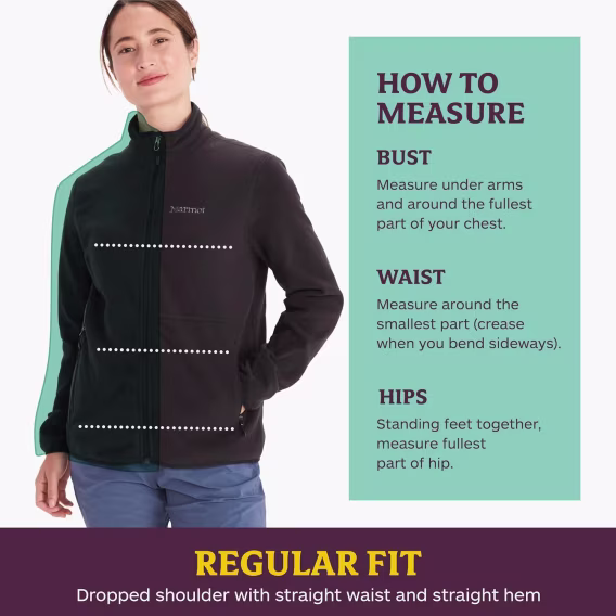 MARMOT Kadın Rocklin Tam Fermuarlı Ceket