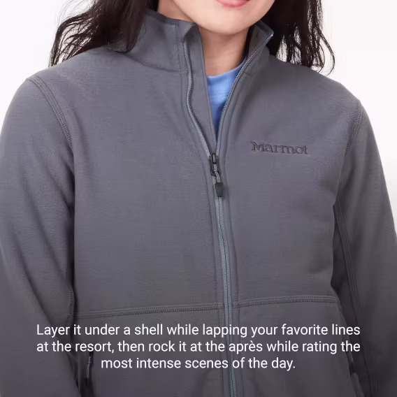 MARMOT Kadın Rocklin Tam Fermuarlı Ceket