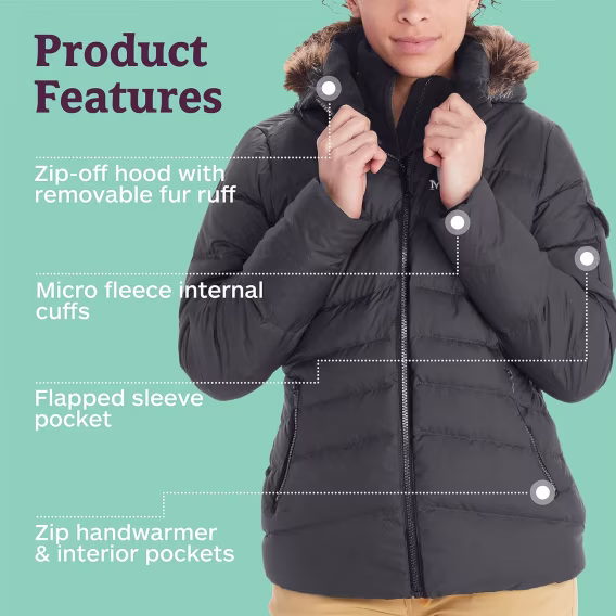 MARMOT Kadın Ithaca Ceket