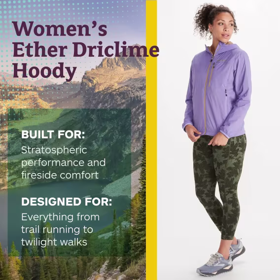 MARMOT Kapüşonlu Kadın Ether Driclime Ceket