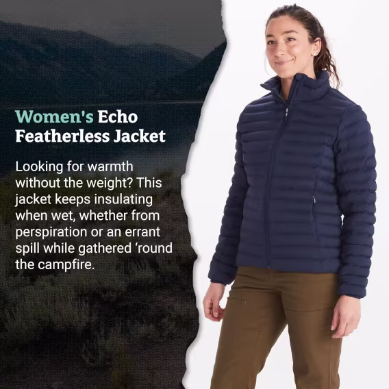 MARMOT Kadın Echo Tüysüz Uzun Ceket