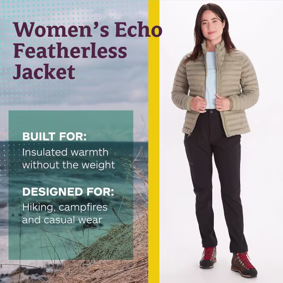 MARMOT Kadın Echo Featherless Mont