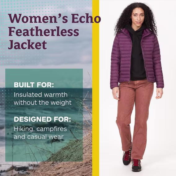 MARMOT Kadın Echo Featherless Mont