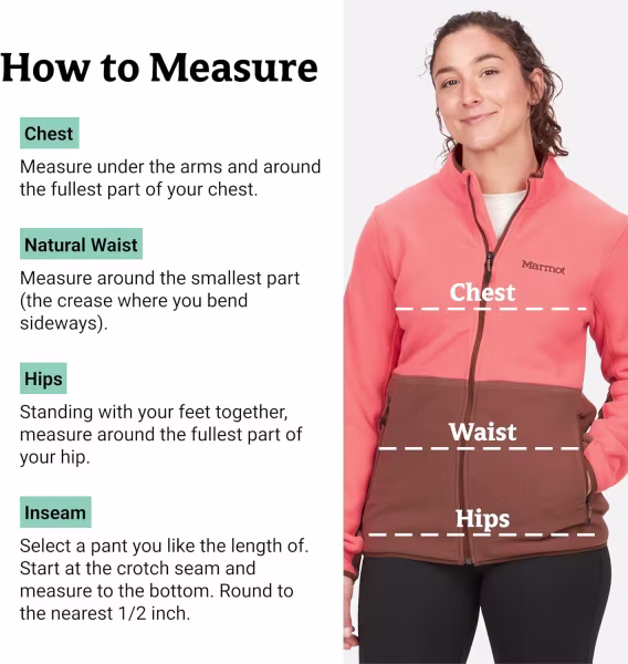 MARMOT Kadın Rocklin Polar Katmanlı Tam Fermuarlı Ceket