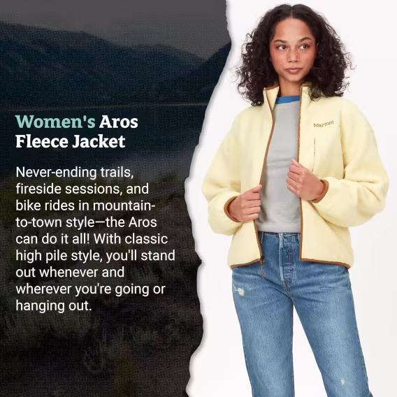 MARMOT Kadın Aros Tam Fermuarlı Ceket