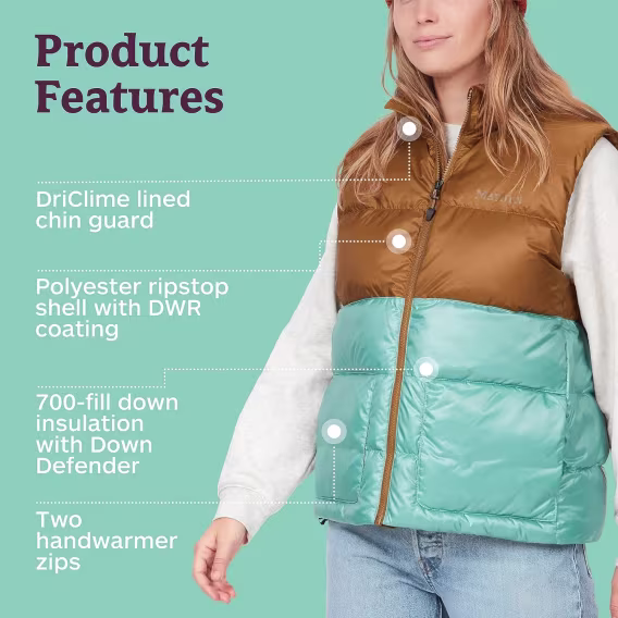 MARMOT Kadın Guides Down Yelek