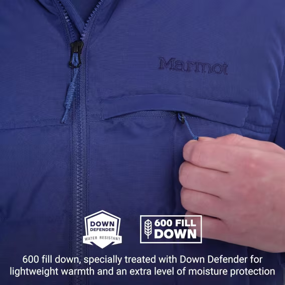 MARMOT Erkek Burdell Kaz Tüyü Ceket