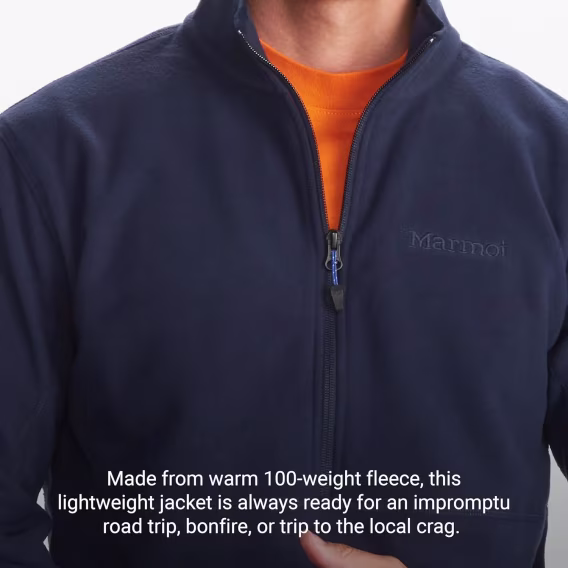 MARMOT Erkek Rocklin 1/2 Fermuarlı Polar Kazak Ceket