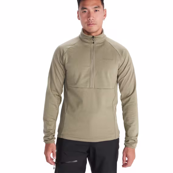 MARMOT Erkek Leconte Grid Polar 1/2 Fermuarlı Kazak Ceket