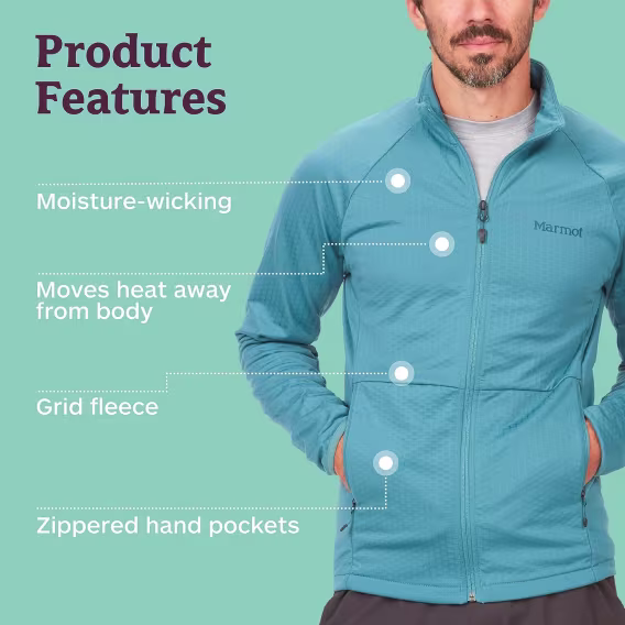 MARMOT Erkek Leconte Polar Ceket