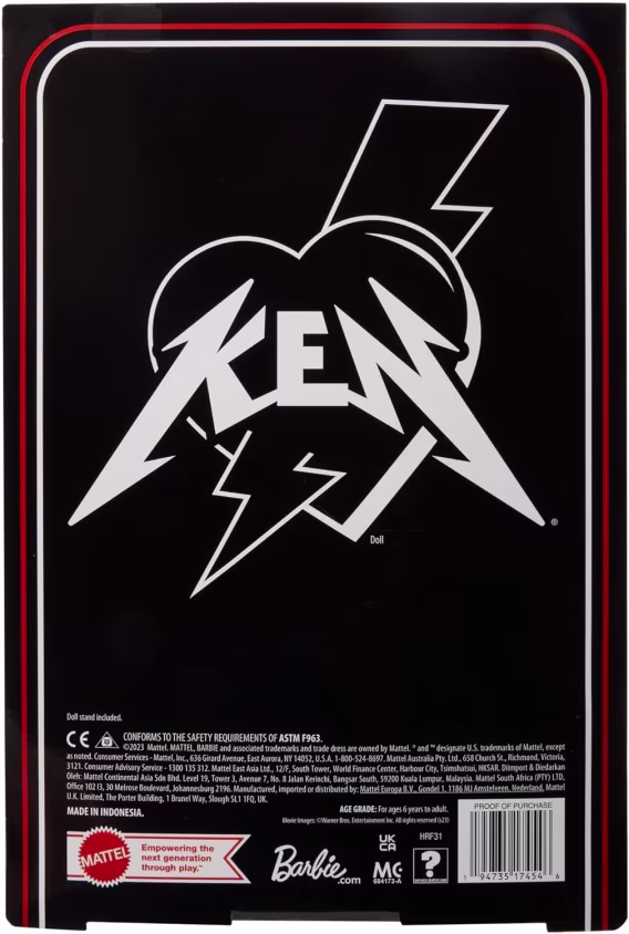 Barbie Film Koleksiyonu Kürklü Mont Giyen Ken Bebek