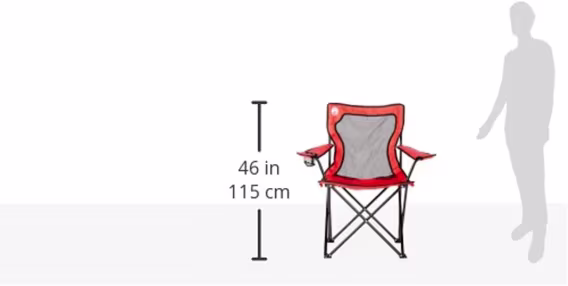 Coleman Geniş Bant Örgü Kamp Sandalyesi