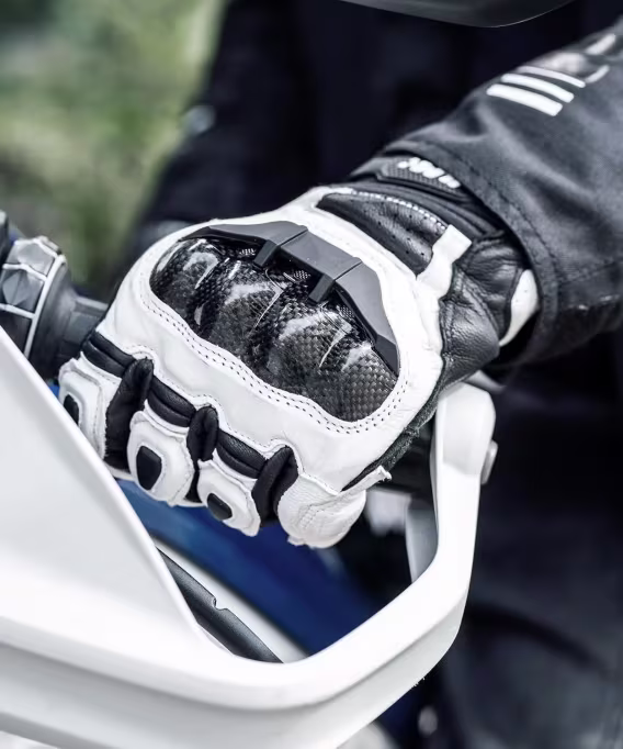 ILM ModelGRC01 Deri Dokunmatik Motosiklet Eldiveni