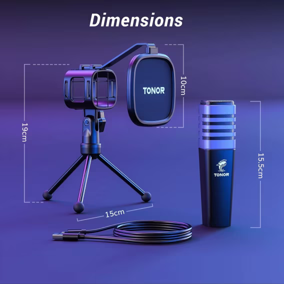 TONOR USB Mikrofon (T777)