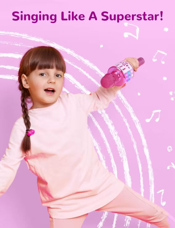 Amazmic Bluetooth Karaoke Mikrofonu