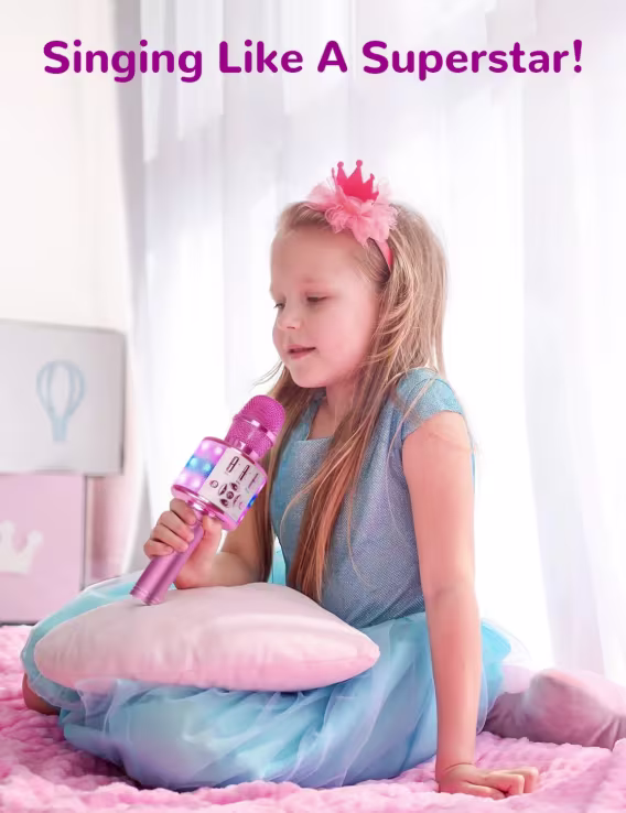 Amazmic Bluetooth Karaoke Mikrofonu