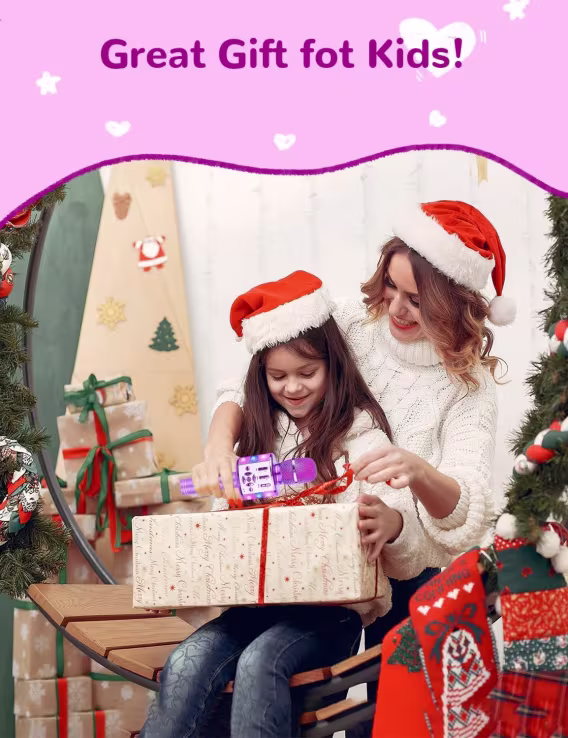 Amazmic Bluetooth Karaoke Mikrofonu