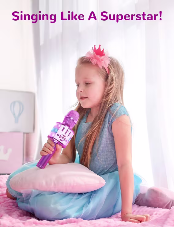 Amazmic Bluetooth Karaoke Mikrofonu