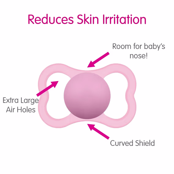 MAM Supreme Night Bebek Emziği Hassas Ciltler için 616 Ay - 2'li Paket