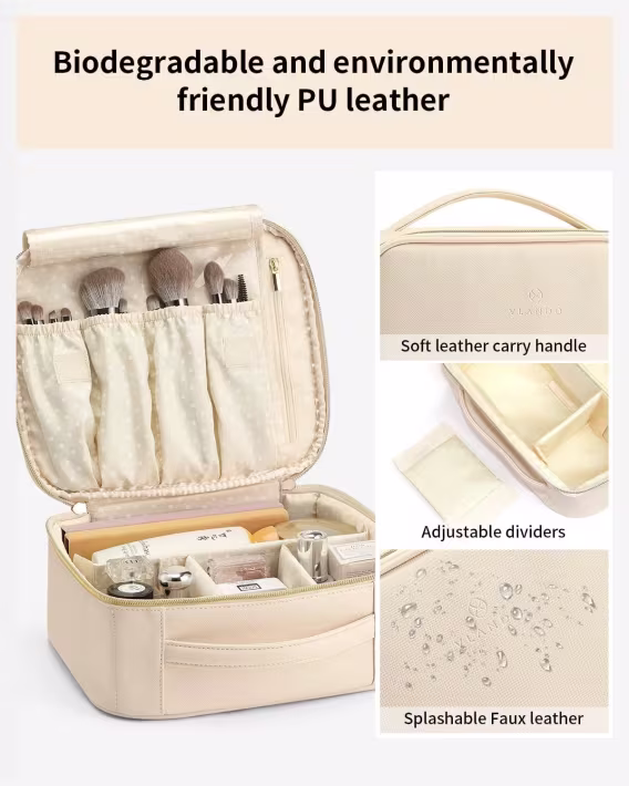 Vlando Seyahat Makyaj Kozmetik Çantası
