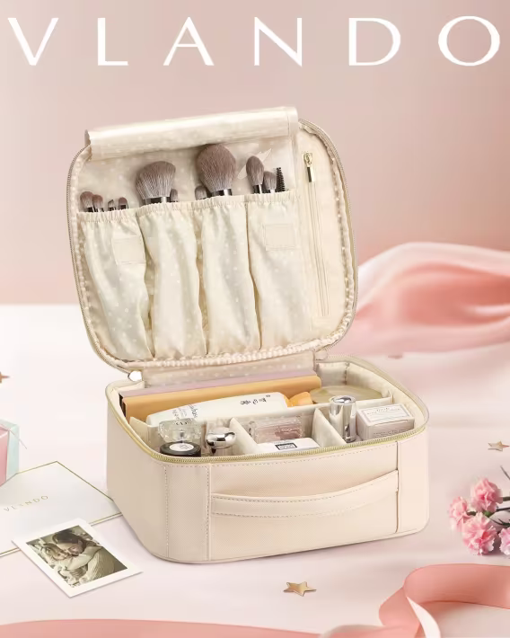 Vlando Seyahat Makyaj Kozmetik Çantası
