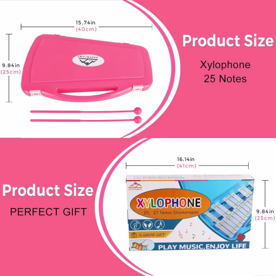 Eastrock Profesyonel Ksilofon