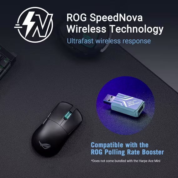 Asus Rog Harpe Ace Aim Lab Edition Kablosuz Gaming Mouse