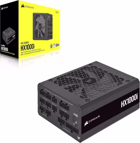Corsair HX1000i Full Modul UltraLow Noise ATX Power Supply