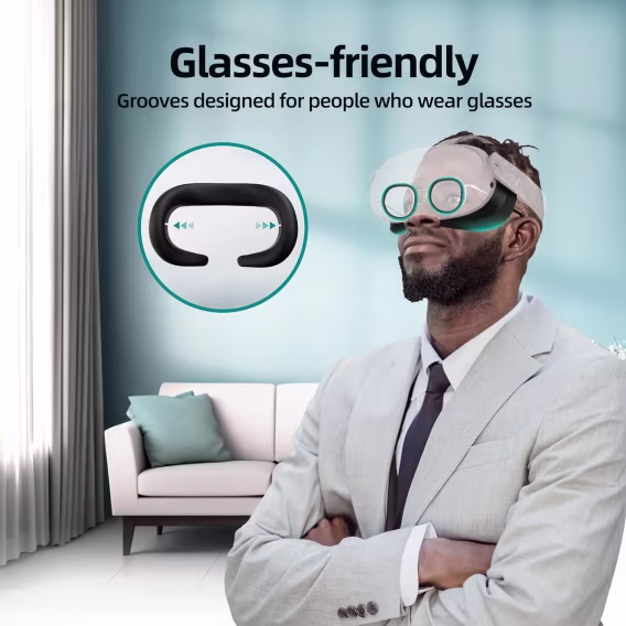 M AMVR Meta/Oculus Quest 3 Uyumlu Koruyucu Aksesuar