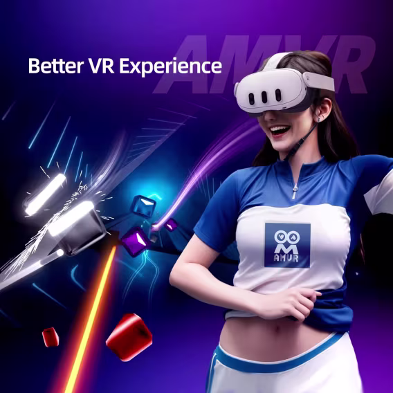 M AMVR Meta/Oculus Quest 3 Uyumlu Koruyucu Aksesuar