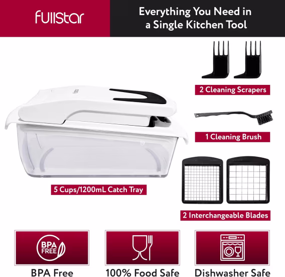 Fullstar 9'u 1 Arada Deluxe Sebze Doğrayıcı