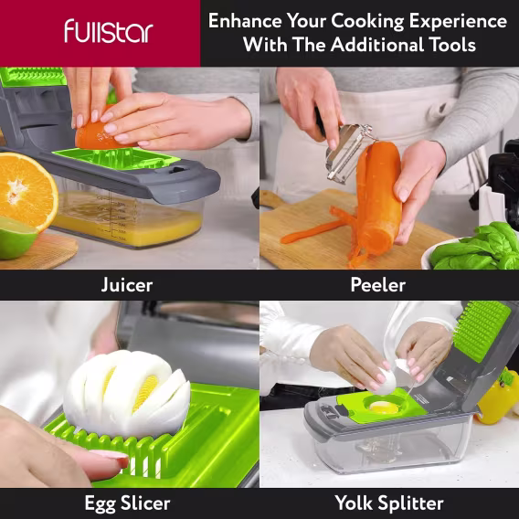 Fullstar 9'u 1 Arada Deluxe Sebze Doğrayıcı