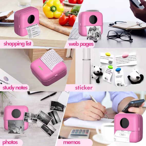 HuiJuKeJi Mini Etiket Yazıcısı