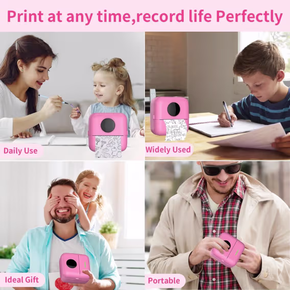 HuiJuKeJi Mini Etiket Yazıcısı