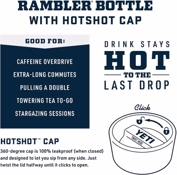 Yeti Rambler Hotshot Şişe  0.53 L