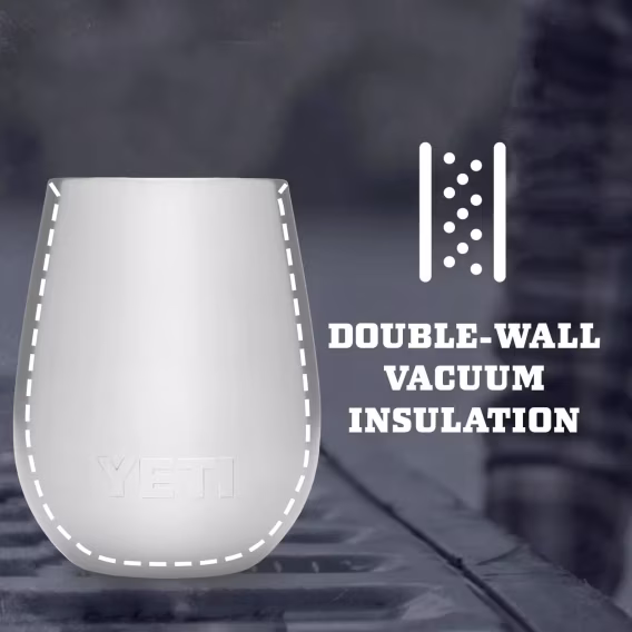 YETI Rambler Yalıtımlı Şarap Bardağı  0.30 L