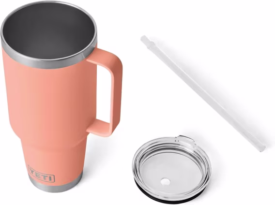 YETI Rambler Pipetli ve Kulplu Bardak