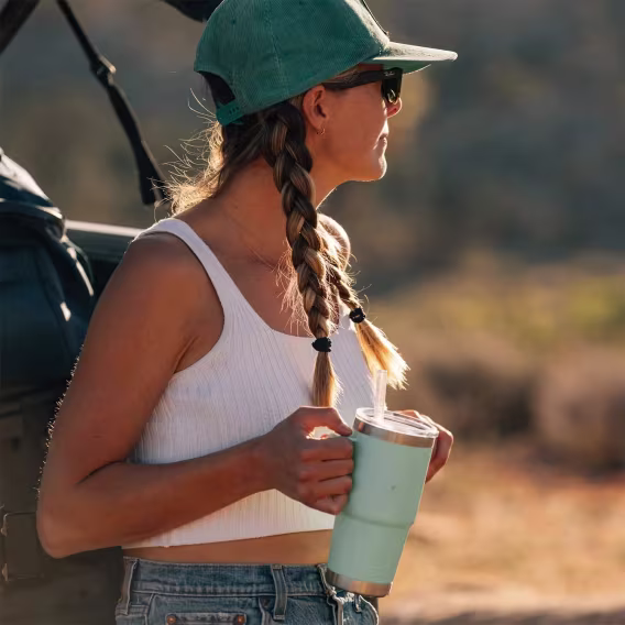 YETI Rambler Pipetli ve Kulplu Bardak