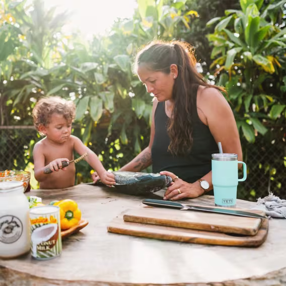 YETI Rambler Pipetli ve Kulplu Bardak