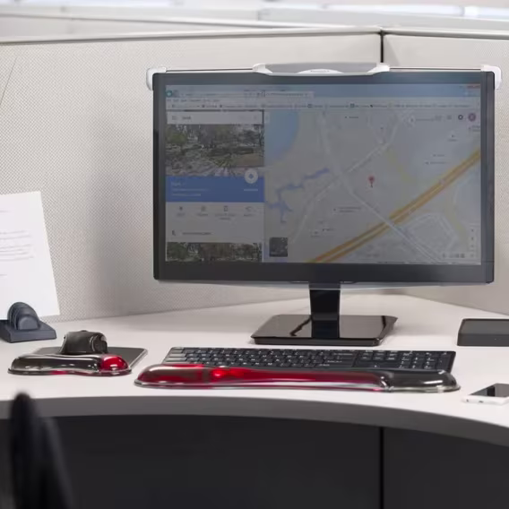 Kensington Duo Jel Fare ve Klavye Bilek Dinlendirme Paketi Seti