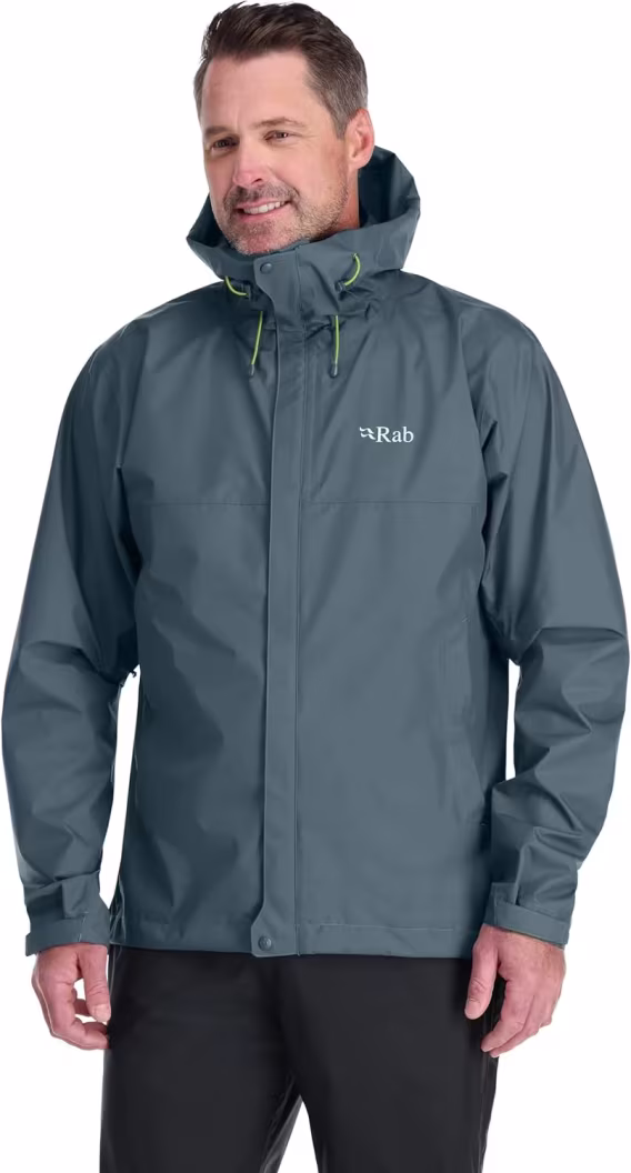 Rab Erkek Sağanak Eco Su Geçirmez Nefes Alabilir Ceket