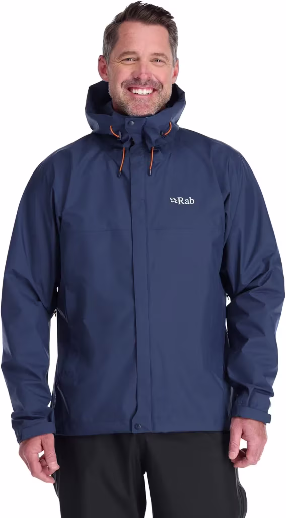 Rab Erkek Sağanak Eco Su Geçirmez Nefes Alabilir Ceket