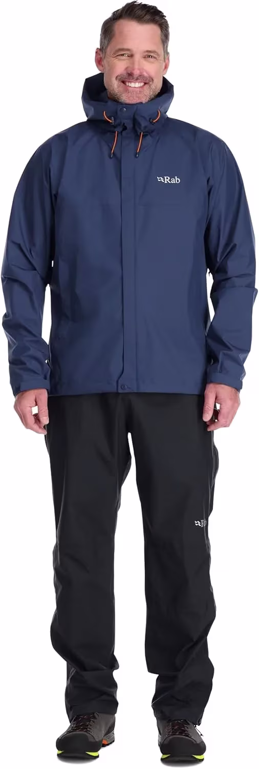 Rab Erkek Sağanak Eco Su Geçirmez Nefes Alabilir Ceket