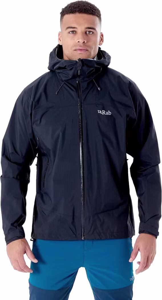 Rab Erkek Downpour Plus Su Geçirmez Nefes Alabilir Ceket