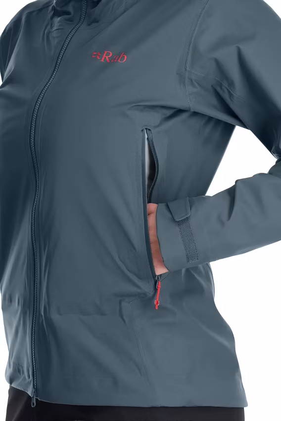 Rab Kadın Kinetic Alpine 2.0 Su Geçirmez Nefes Alabilir Ceket
