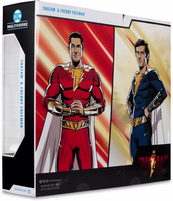 McFarlane Toys DC Multiverse Shazam ve Freddy Freeman Figürleri
