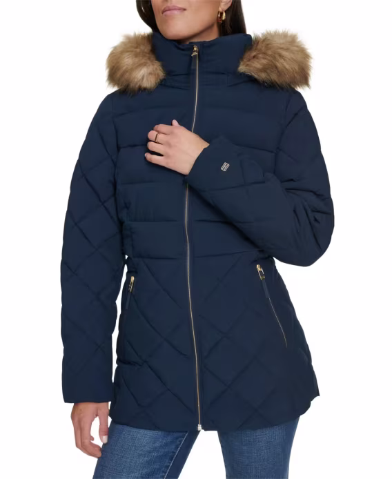 tommy-hilfiger-kadin-bibbed-faux-fur-trim-kapusonlu-sisme-mont-v-741025